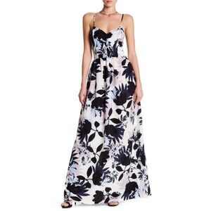 Parker maxi floral dress in Antigua NWT
